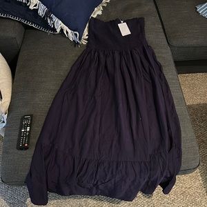 Navy Blue Maxi Dress